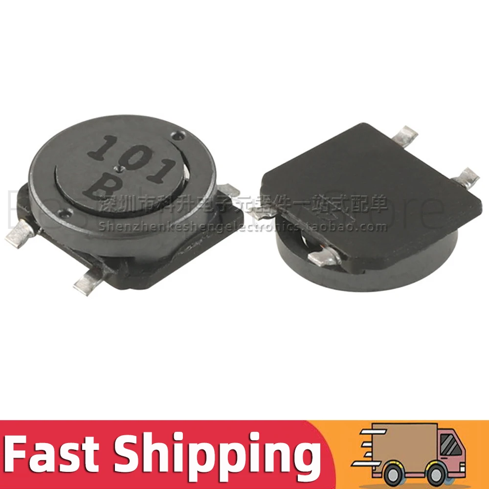 5pcs CLS62NP-101MC Inductance 100uH 0.228A 228mA Shield Power Inductor Filter Molding Choke Inductance 4 Pin CLS62NP 101MC