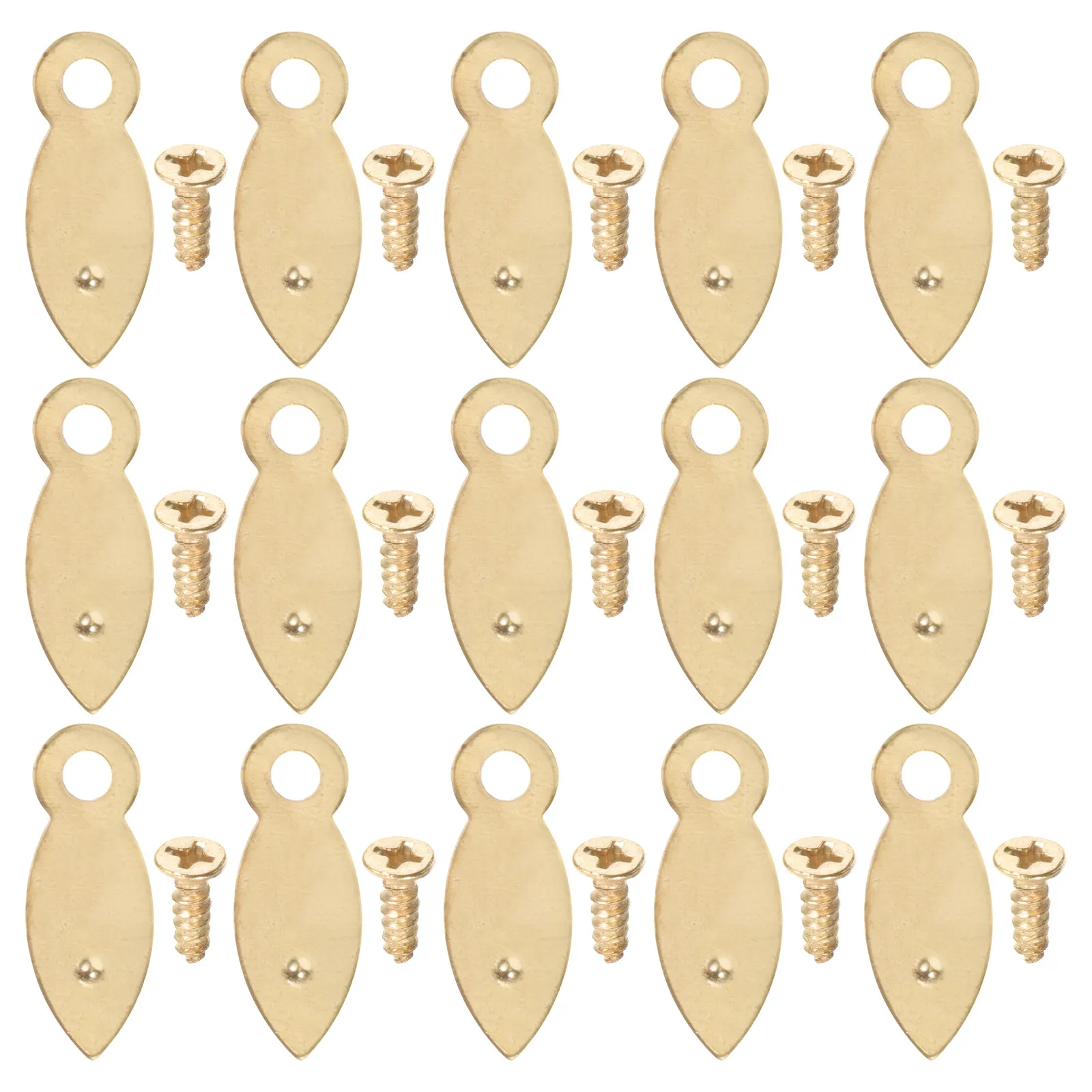100Pcs Metal Photo Frame Fastener Heavy Duty Picture Frame Buckle Backing Plate Fixing Tool Easy Install Portable Home Office
