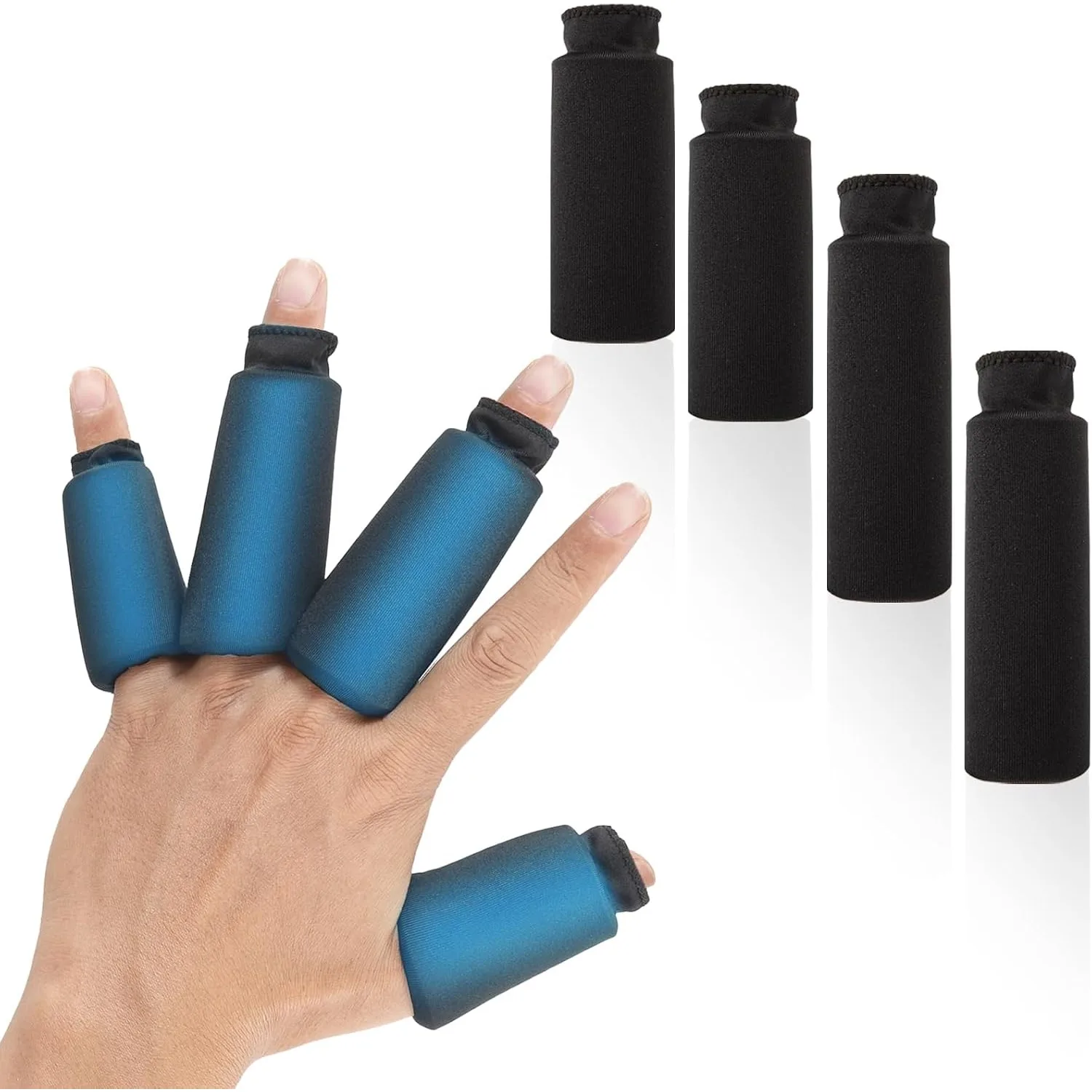 4 PCS Finger Ice Pack Gel Thumb Ice Pack Thumbs & Toes Hot Cold Compress Ice Pack for Finger Hand Care