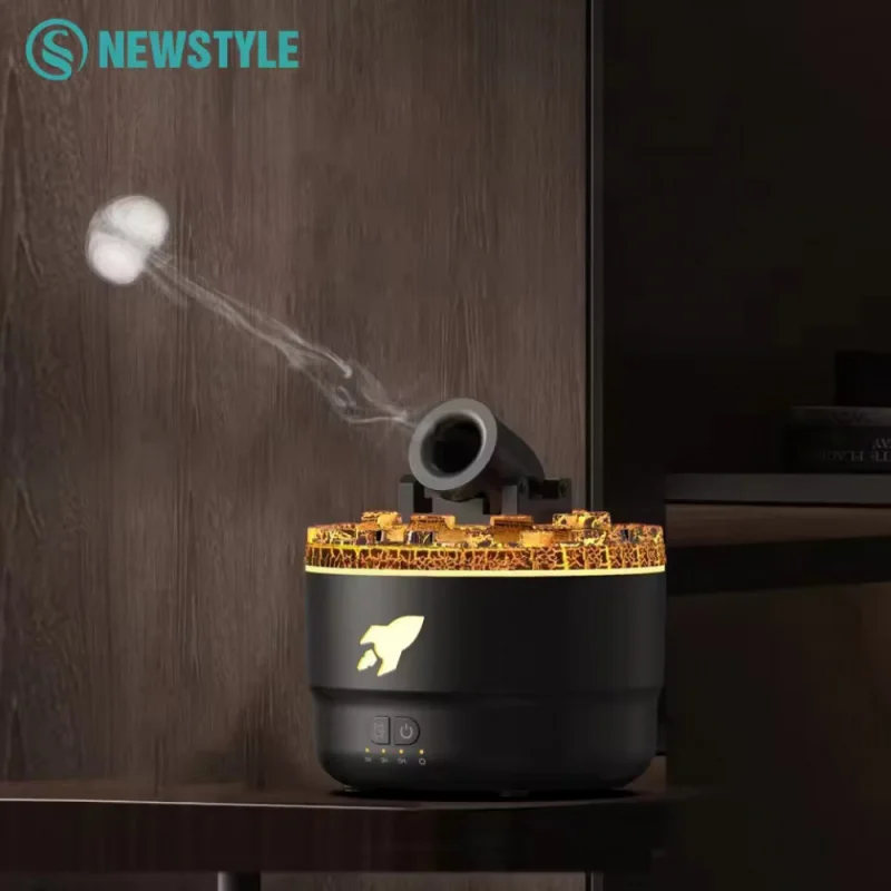 جهاز عطر جديد عصري وفاخر، مرطب هواء برش، ضوء جو عطري متدرج بـ 7 ألوان