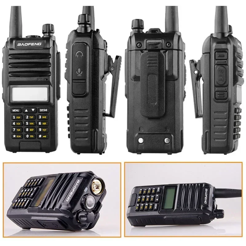 Original Baofeng BF-A58S Tri-Band Walkie Talkie 136-174/200-260/400-520MHz Portable Two Way Radio with Battery Eearphone Charger