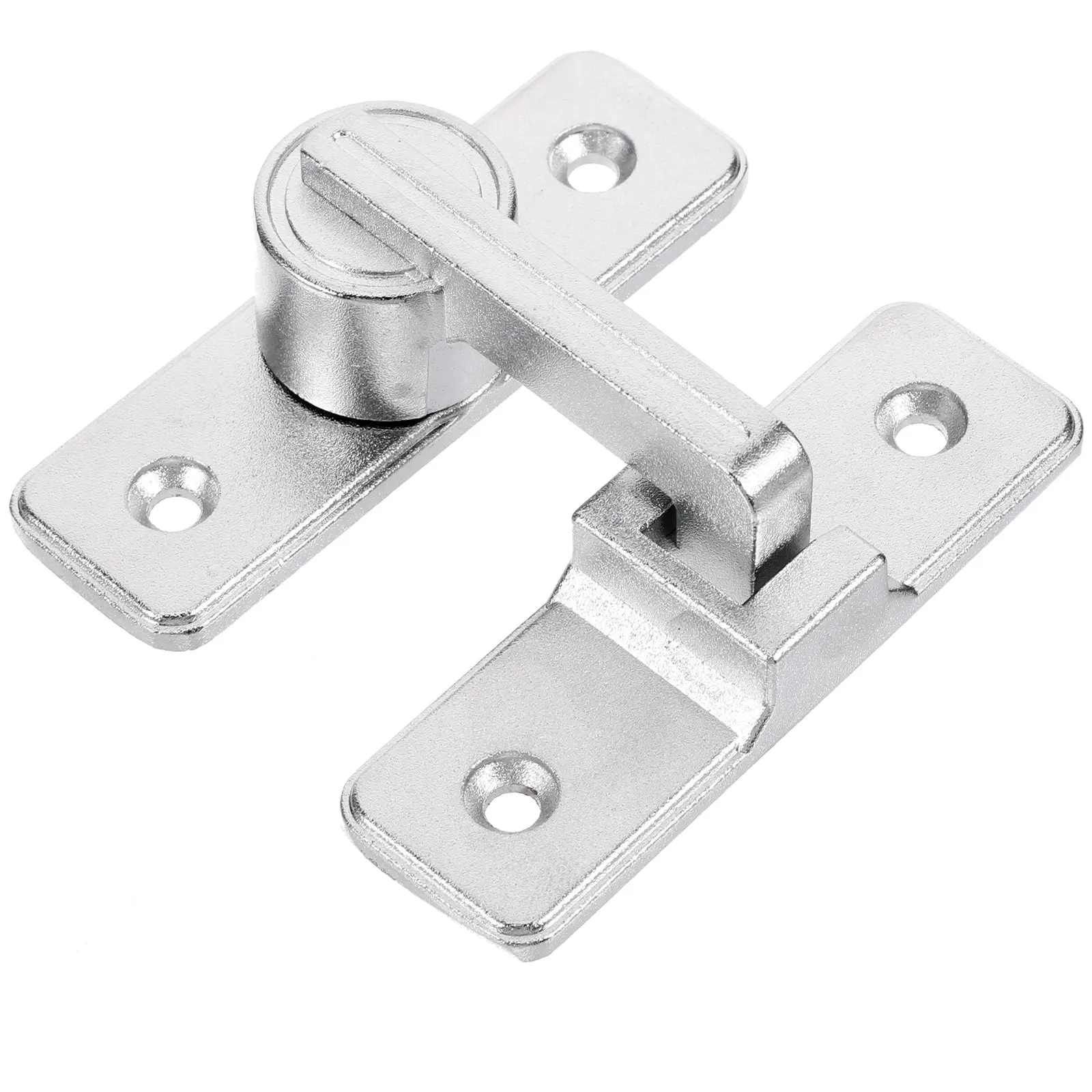180 Degree Barn Door Lock Heavy Duty Metal Latch for Sliding Door Garage Window Privacy Secure Easy Installation Reliable view 4
