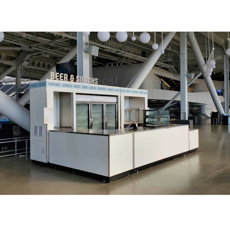 custom.Picture Custom Stadium Beverage Stand Snake Food Sale Booth Kiosks Shopping Center