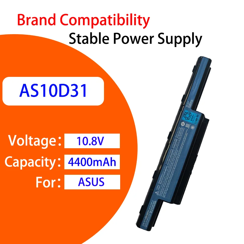 

Профессиональный аккумулятор для ноутбуков Acer 4741 AS10D31 AS10D41 AS10D51 AS10D61 AS10D71 AS10D75 AS10D81, 10.8В, 4400мАч