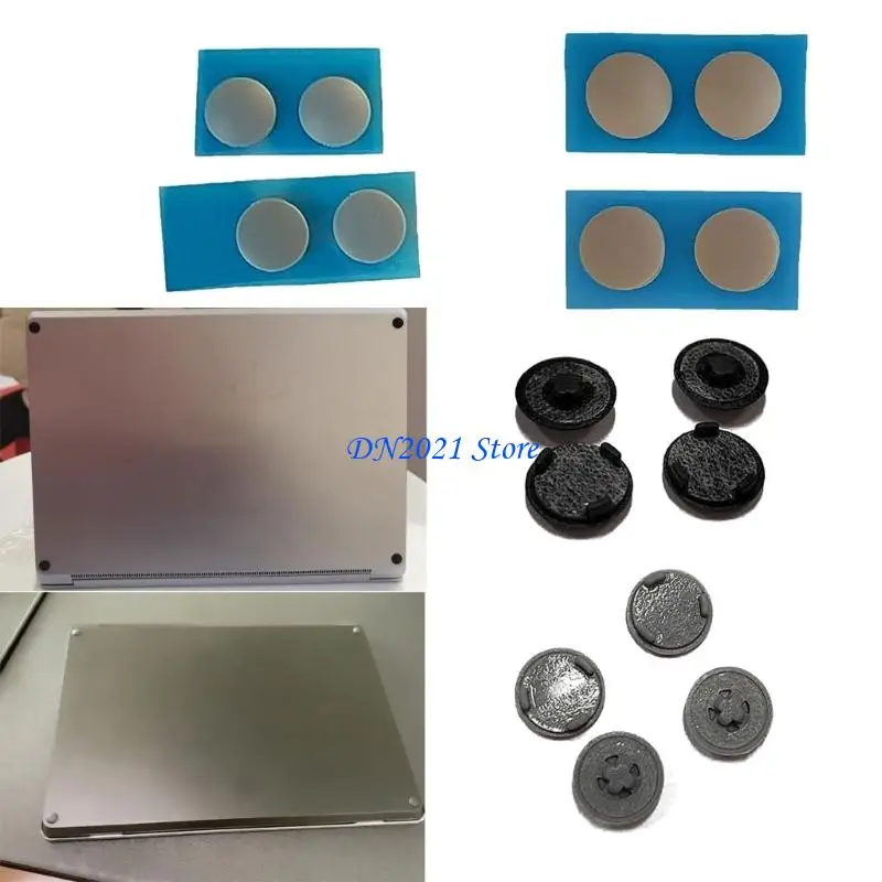 F3KE 4pcs Rubber Feet Pads for Laptop 3 4 5 Ensuring Stability Durability