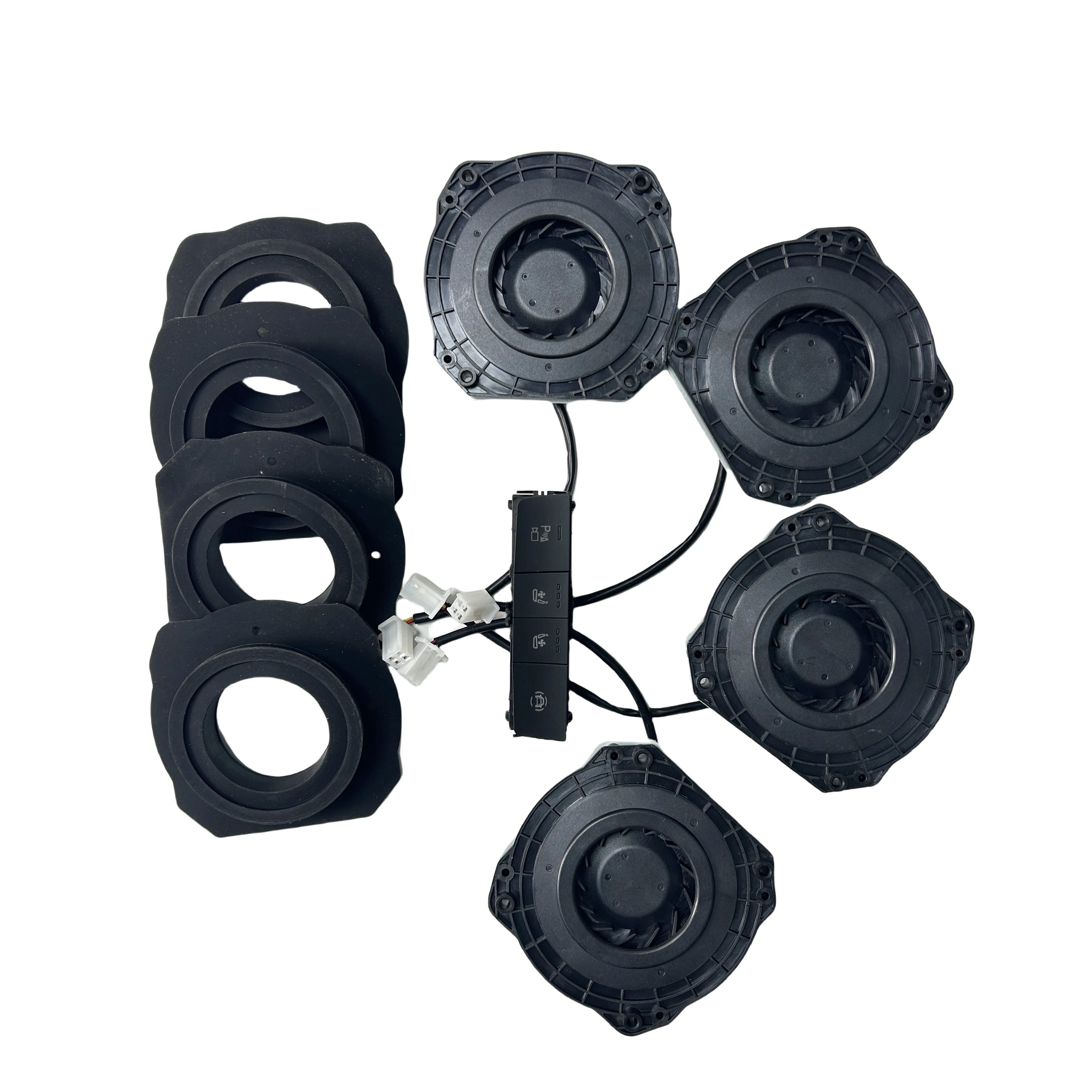 Luxury Summer Car Seat Air Conditioner With Cooling Ventilation System For Audi C8 A6 4A2 Seat Parts