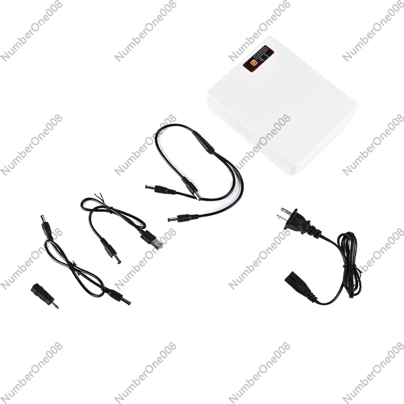 

Мини ИБП (источник бесперебойного питания) 12В 9В 5В с резервным аккумулятором для роутера, модема, камеры видеонаблюдения, 10400мАч 38.48Втч