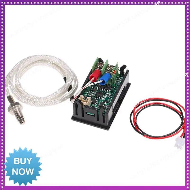 Hot Ltem Industrial High Temperature K-Type M6 Thermocouple Thermometer DC12V -30-800℃ Digital Temperature Meter Tester Reusable