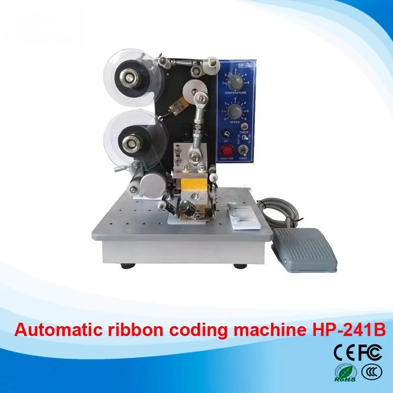 -241B Automatic Electric Ribbon Coding Machine