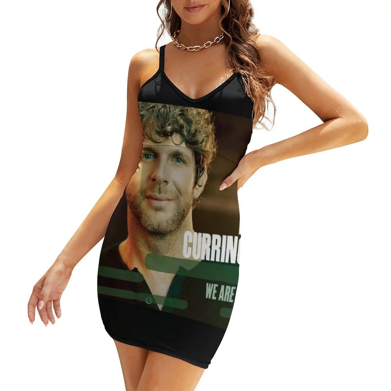 

Billy currington we are tonight Sling Dress Woman's evening dress Women's clothing summer women's suit