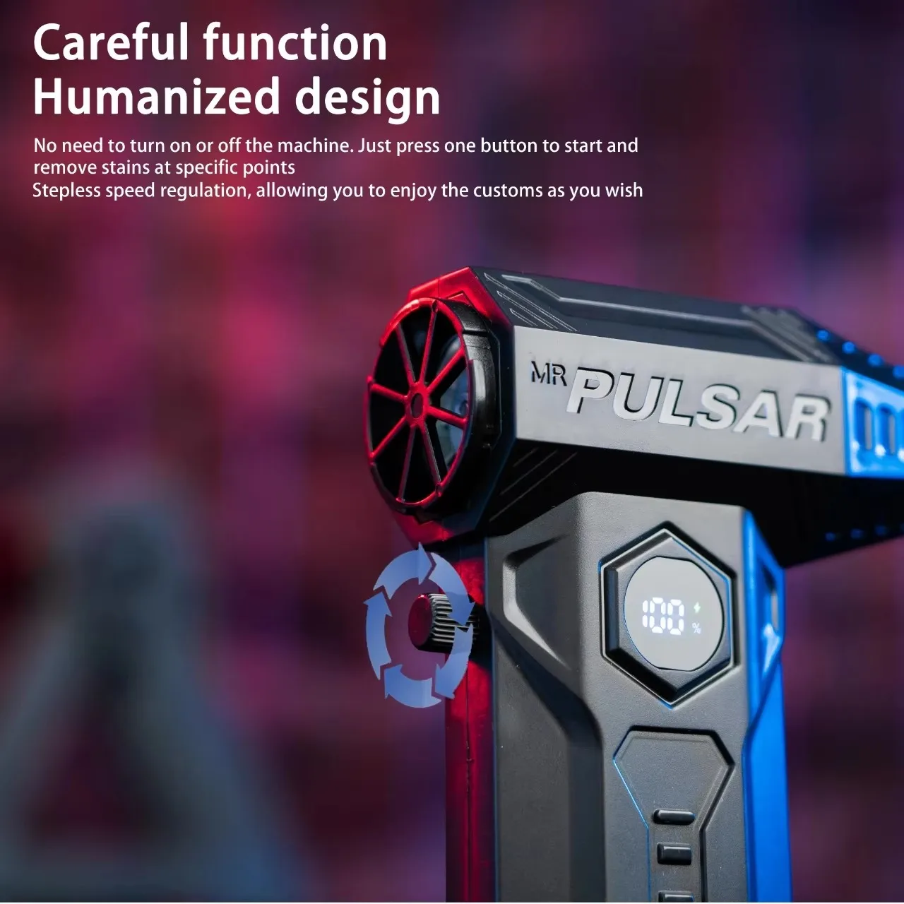 X11Pro توربو منفاخ نفاث 480000 دورة في الدقيقة منفاخ هواء قوي فرش السيارات مروحة تربو سرعة الرياح 75 متر/الثانية 10000 مللي أمبير نسيم قوي