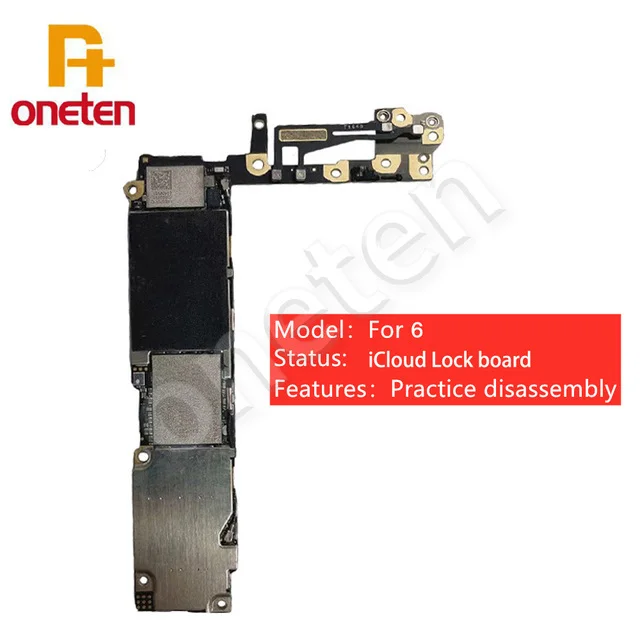 اللوحة الام المقفلة على iCloud لـ iPhone 6 6S Plus 16G 64G 128G لوحة الاساسية المبادلة وحدة المعالجة المركزية لممارسة المنطق لوحة رئيسية كاملة