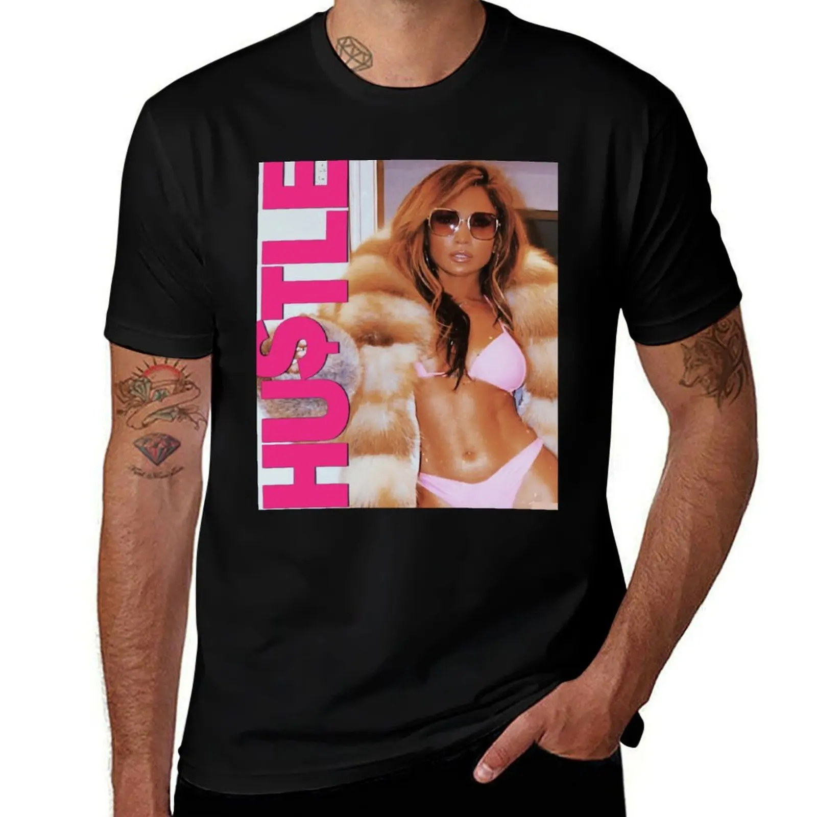 Jennifer Lopez Hustlers T-Shirt t shirts for man slim fit T-Shirt