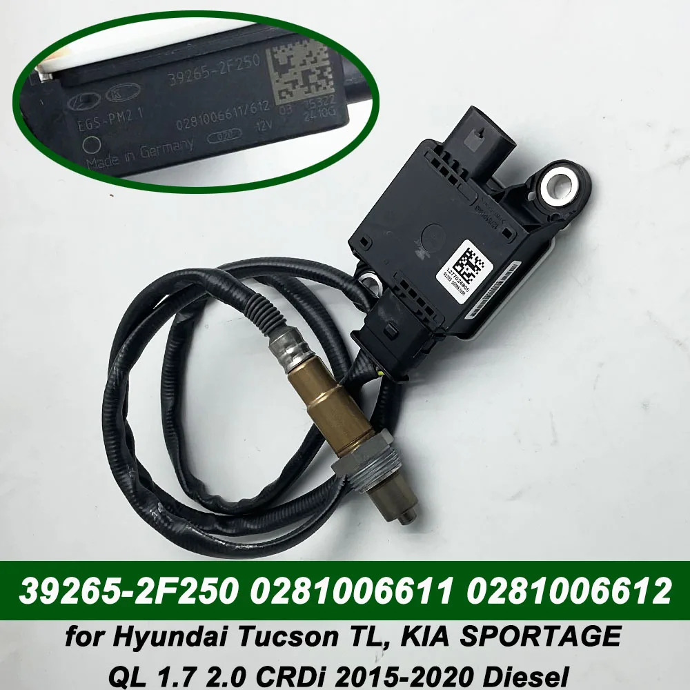 NEW Diesel Exhaust Particulate Matter Sensor PM OEM 39265-2F250 0281006611 0281006612 392652F250 For Hyundai Tucson Kia Sportage