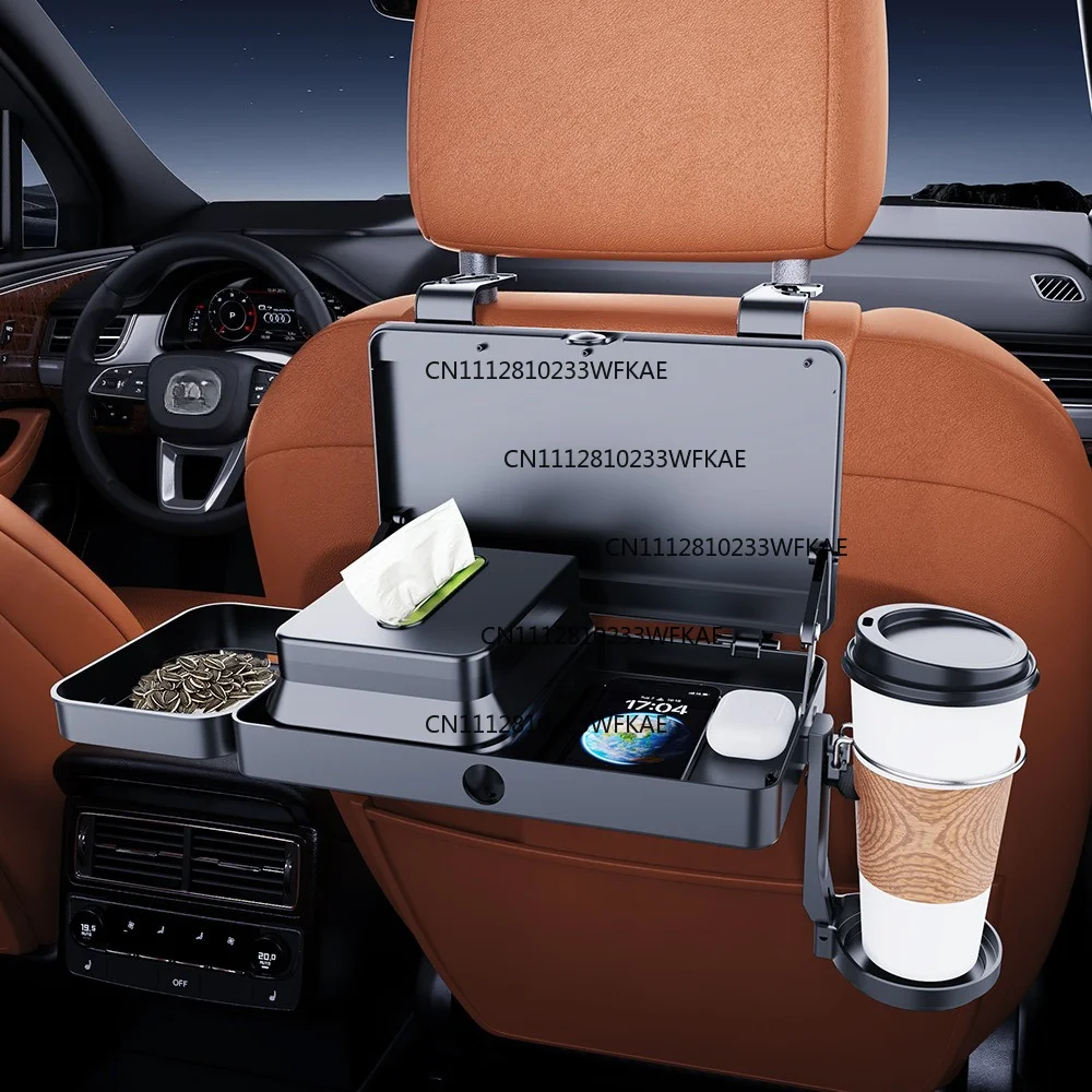 Car seat rear headrest storage box Car multi-functional tissue box