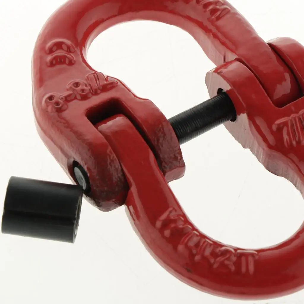 Painted Grade 80 Drop Forged Alloy Steel Connecting Link, Large Working Load Limit