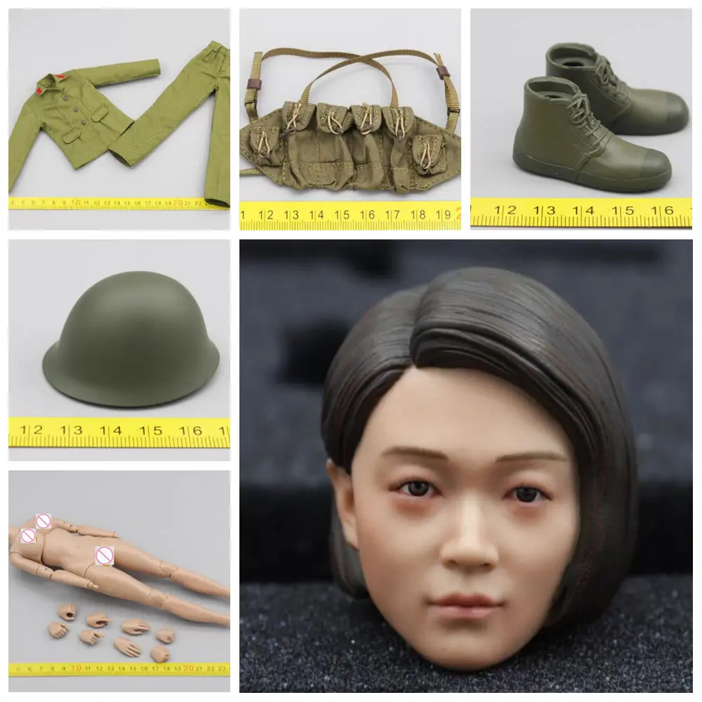 

Голова Sculpt, шлем, жилет для мини-игрушек M052 Синно-Вьетнамская война, медицинская 1/6 для 12-дюймовой экшн-фигурки, модель игрушки