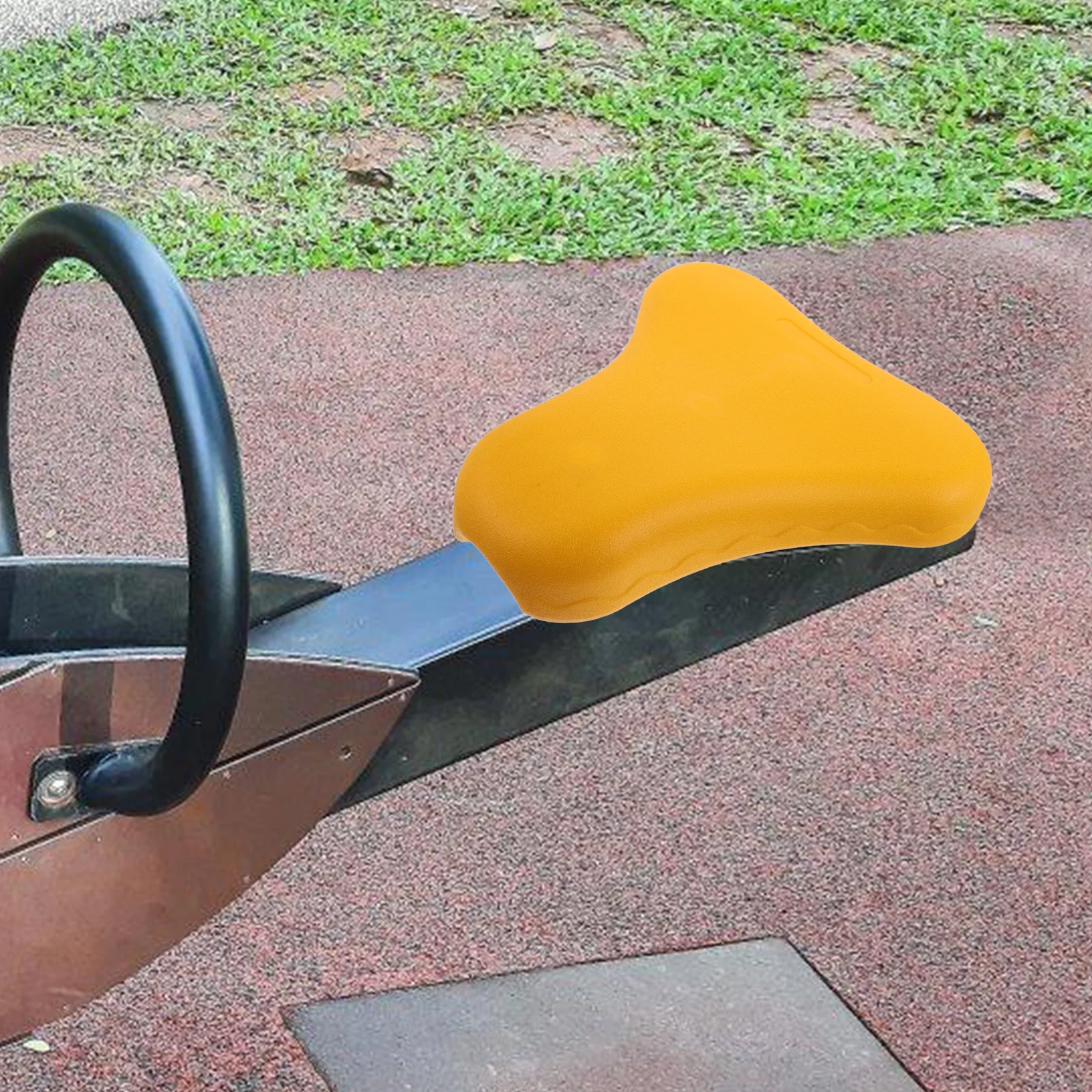 

Outdoor Playground Equipment Plastic Seesaw Chair Replacement High Load Capacity Sturdy Fitness Equipment Seat for Parks