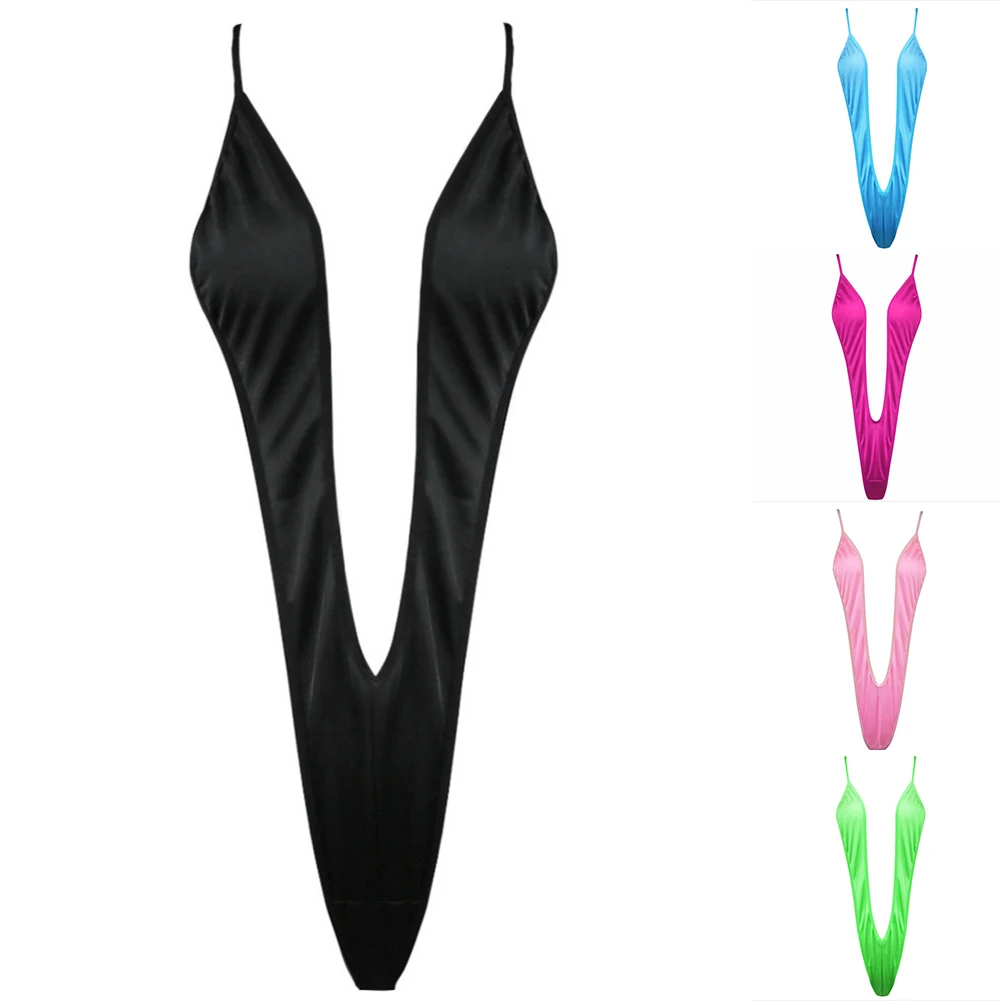 สําหรับผู้หญิงชุดบอดี้สูทหญิงชุดชั้นในชุดบอดี้สูทสไตล์เซ็กซี่สีทึบผ้าโพลีเอสเตอร์แฟชั่นราคาไม่แพง