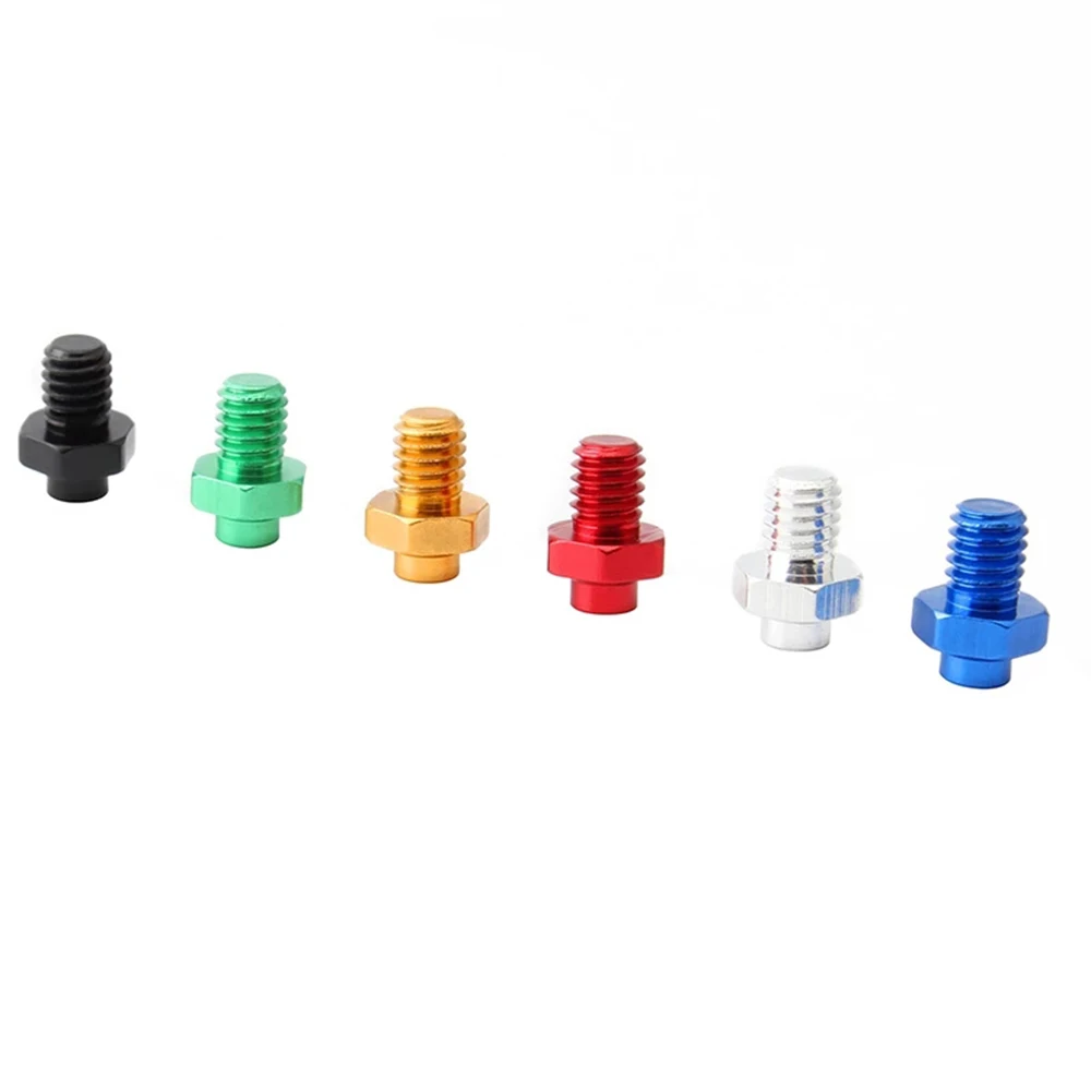 

10 pcs Road Bike Mountain Bike Anti Slide Screw M4 Aluminum Alloy Fixed Stud Bicycle Pedal Bolts Pedal Screws Anti-Skid Nail