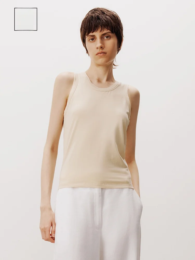 

Marc O' женская круглая футболка Ne Svel, свободный дышащий впитывающий пот жилет, повседневный Sle из модальной ткани, весенний сезон