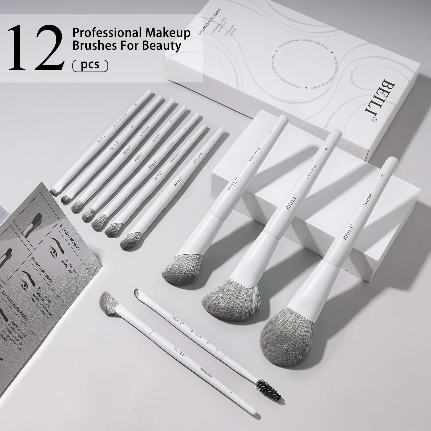 12-piece-vegan-makeup-brush-set-for-powder-foundation-concealer-eyebrows-eyeshadow-contour-eyeliner-blender-eye-brushes