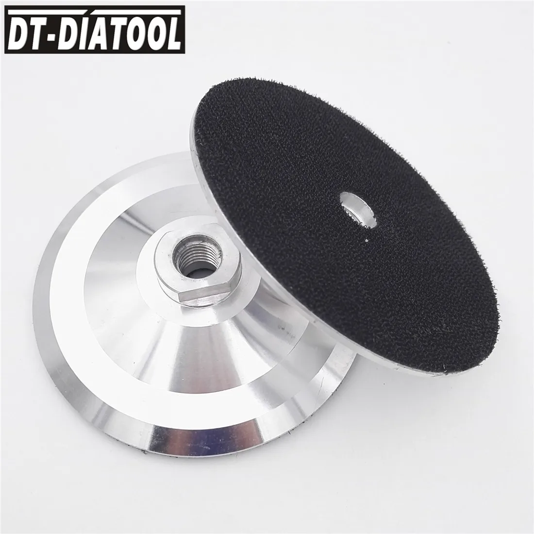 1pc Backer Pad for Diacmond Polishing Pads with M14 or 5/8 Thread Al base backer Sanding and Grinding Discs DIameter 3\