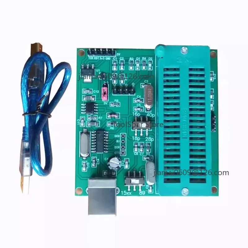 STC Microcontroller ISP Programmer USB To TTL Downloader MCU Program Burning Module