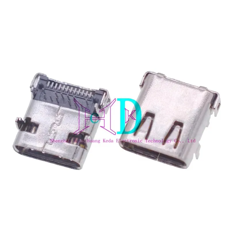 2pcs Micro Usb C 24P Charging Dock Charger Connector Jack Plug For DJI Mavic Air 2 2s mini2 drone remote control charging Port b