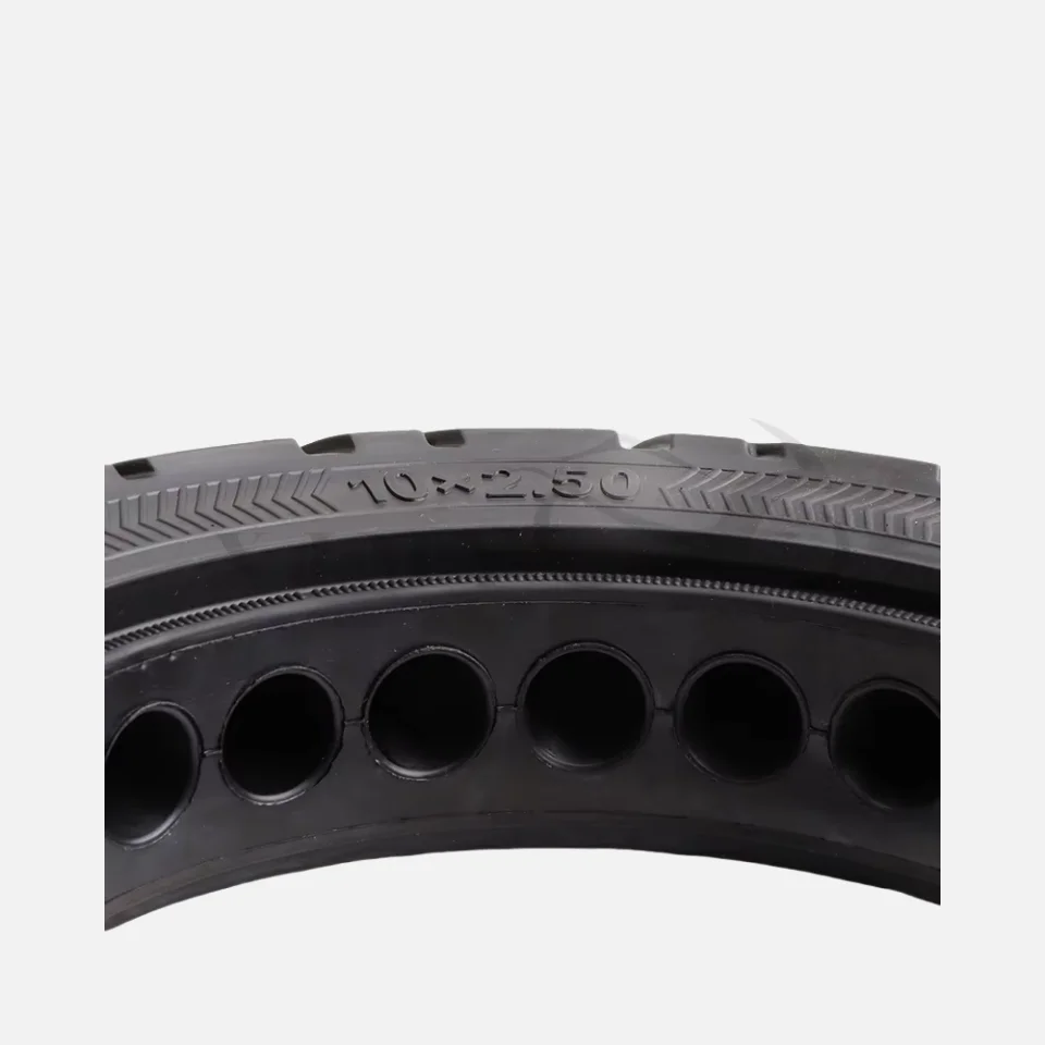 10 Inch 10x2 50 Solid Honeycomb Tire for Xiaomi Mijia Electric Scooter No Flat Run Flat Tire Durable Replacement Inner Tube Free