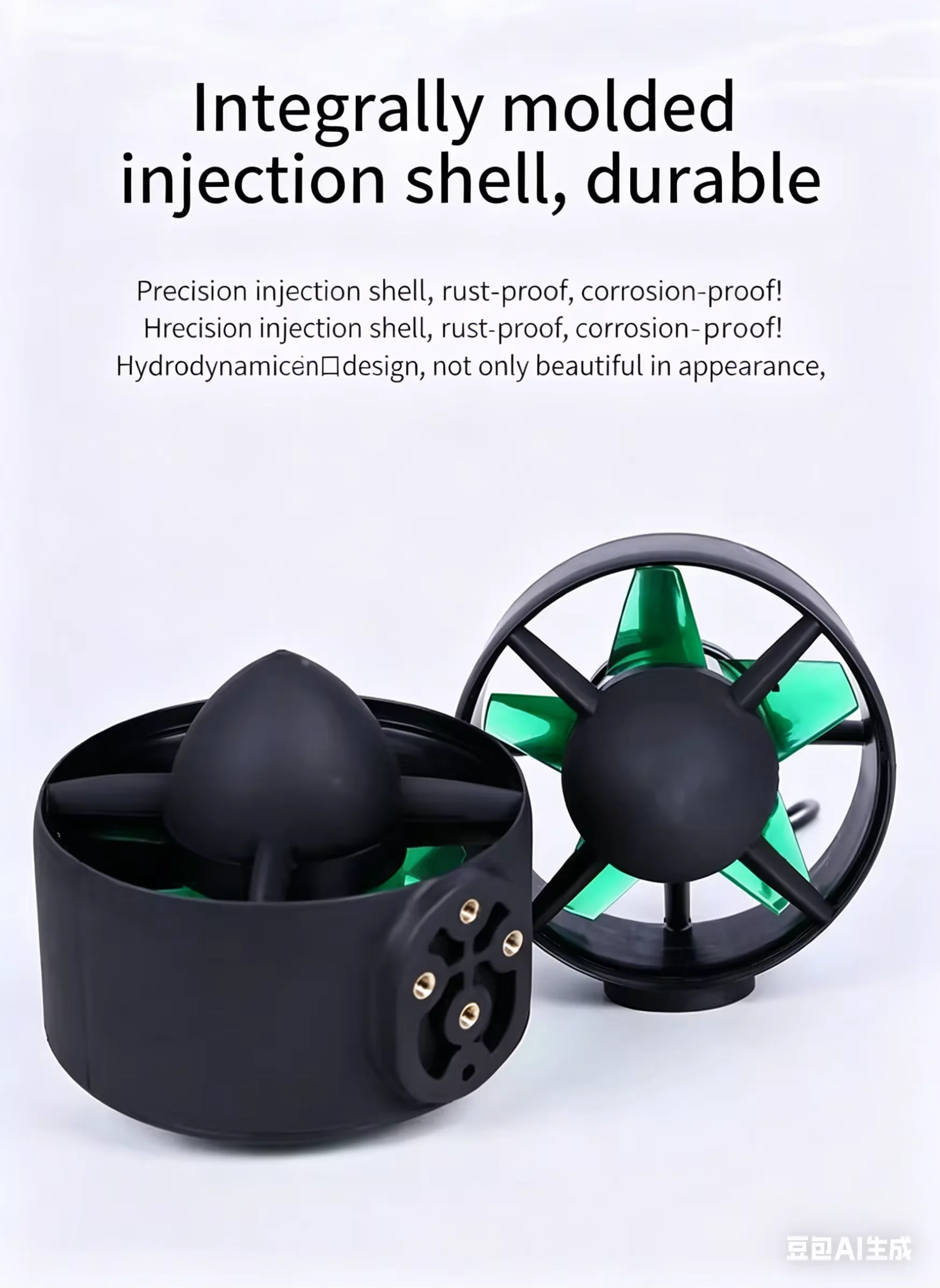 24V‑48V 800W ROV Underwater Thruster Fishing Boat Kayak Propeller Diving Robot Underwater Propulsion Motor