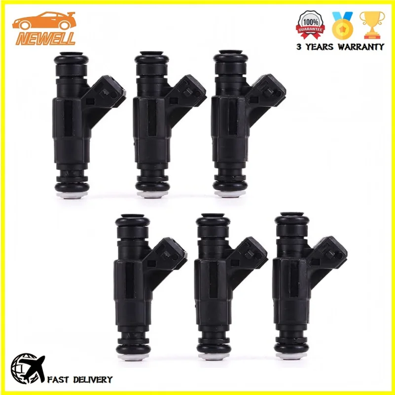 

6pcs 0280155734 97JF-BA Fuel injector For Ford Explorer 1997 Mercury Mountaineer 1998 V6 4.0L Engine Nozzle