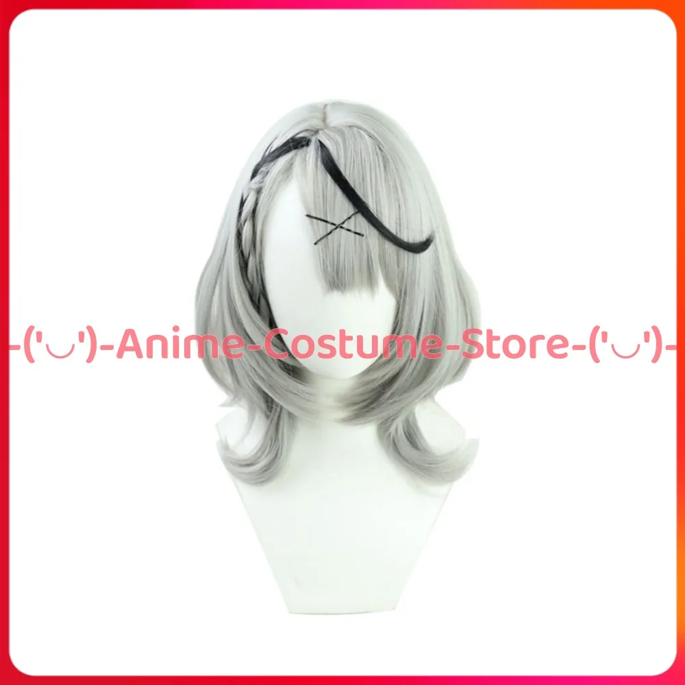 Peruka Cosplay Hololive Sakamata Chloe, postać z anime i gier, peruki na Halloween, karnawał, imprezę, odporne na ciepło, syntetyczne włosy