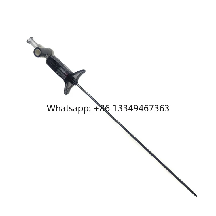 Rounded Obtutator Blind Insert Position Indicator and Insufrflation Luer-Lock Port