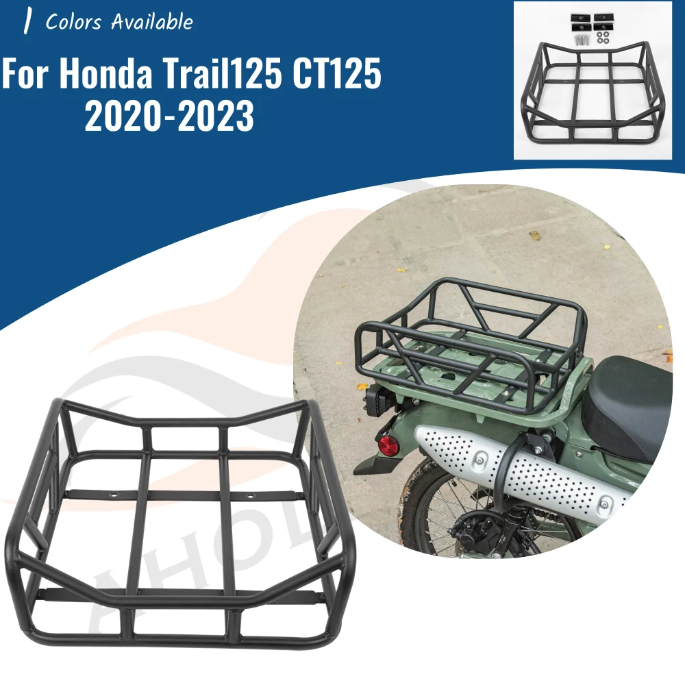 Motorcycle Rear Luggage Rack for Honda CT125 Trail 125 Hunter Cub Huntercub 2020-2023 Motorcycle Carrier Support Basket Holder