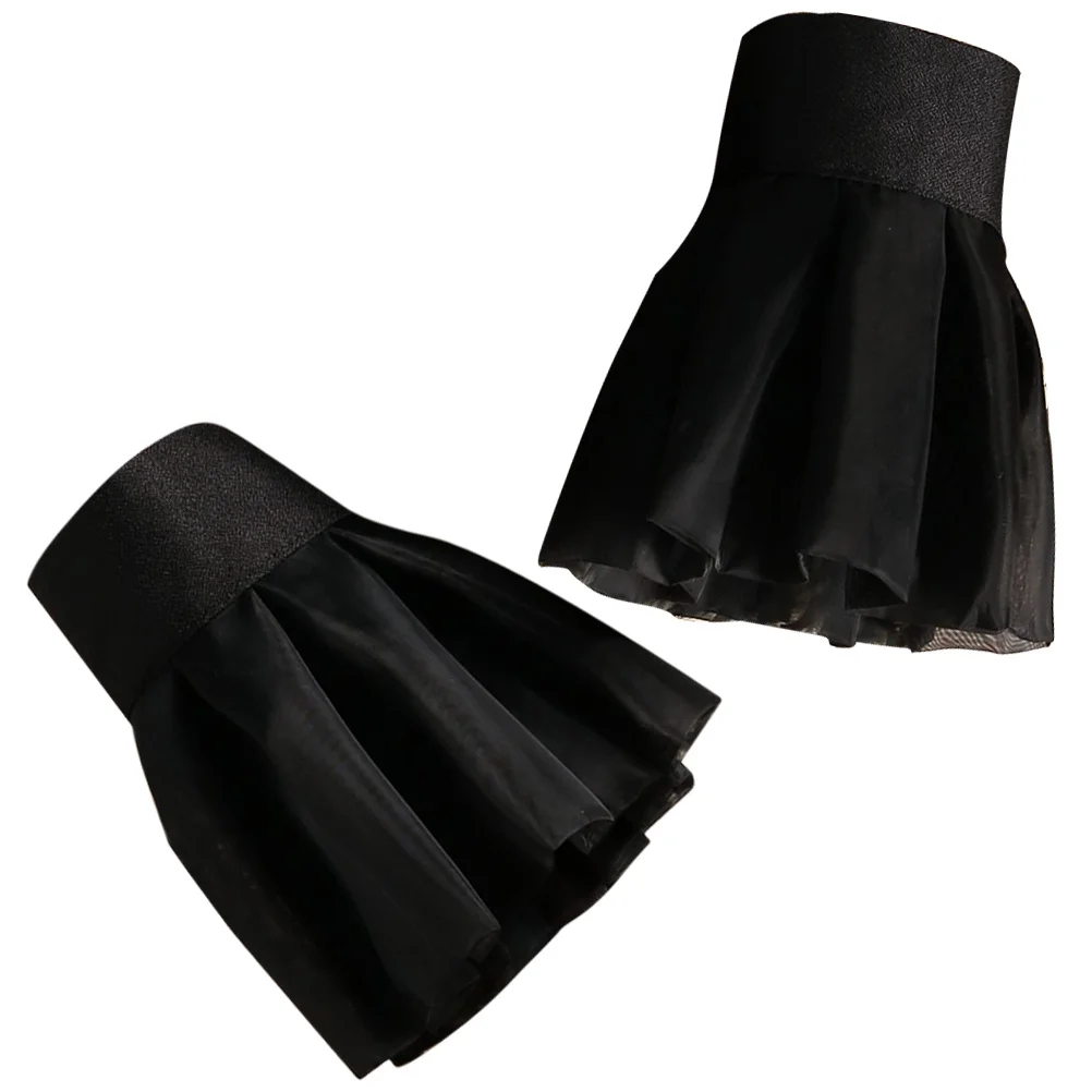 

1Pair Decorative Fake Wrist Sleeve Cuffs Women Fingerless Comfortable Breathable for Wedding Prom Party Photography Dress