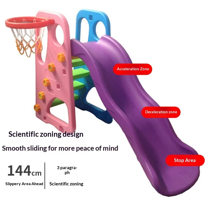 

Складная детская горка-качели для дома и улицы, безопасный игровой комплекс для малышей, комбинированная горка-волна для детей