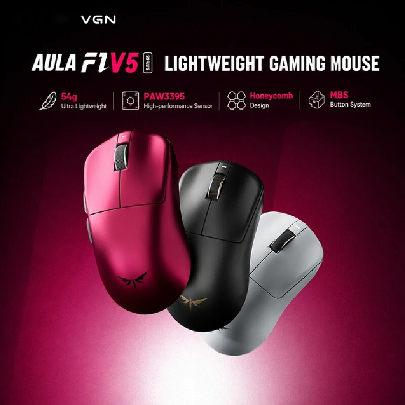 new-vgn-dragonfly-f1-v5-turbo-ultra-three-mode-lightweight-wireless-gaming-mouse-long-battery-life-ergonomic-for-e-sports-gamer