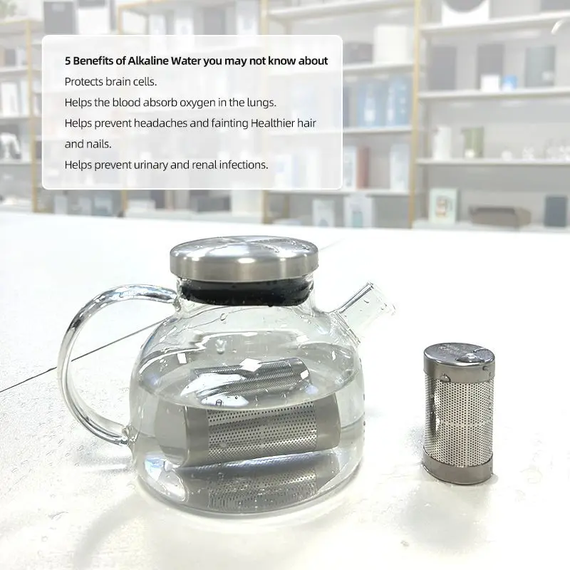 Customized. New 304 Stainless Steel Dense Hole round Weak Alkaline Small Molecule Mineral Energy Rod Laser