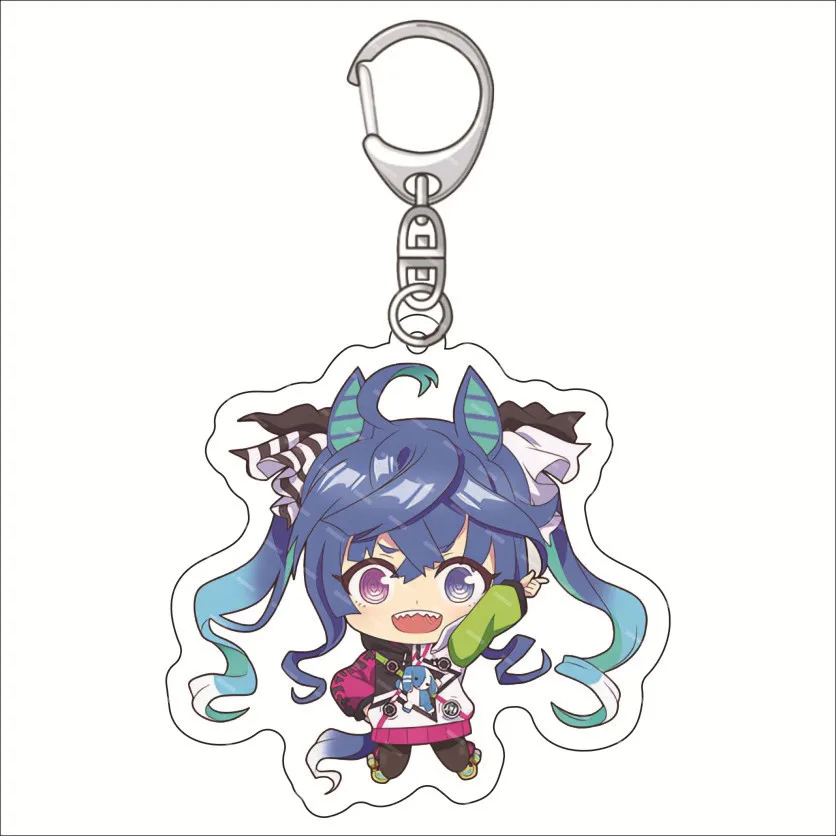 Cute Anime Pretty Derby Shuttle Mejiro Mcqueen Symboli Rudolf Kawaii Acrylic Keychain Game Jewelry Cosplay Costumes Props