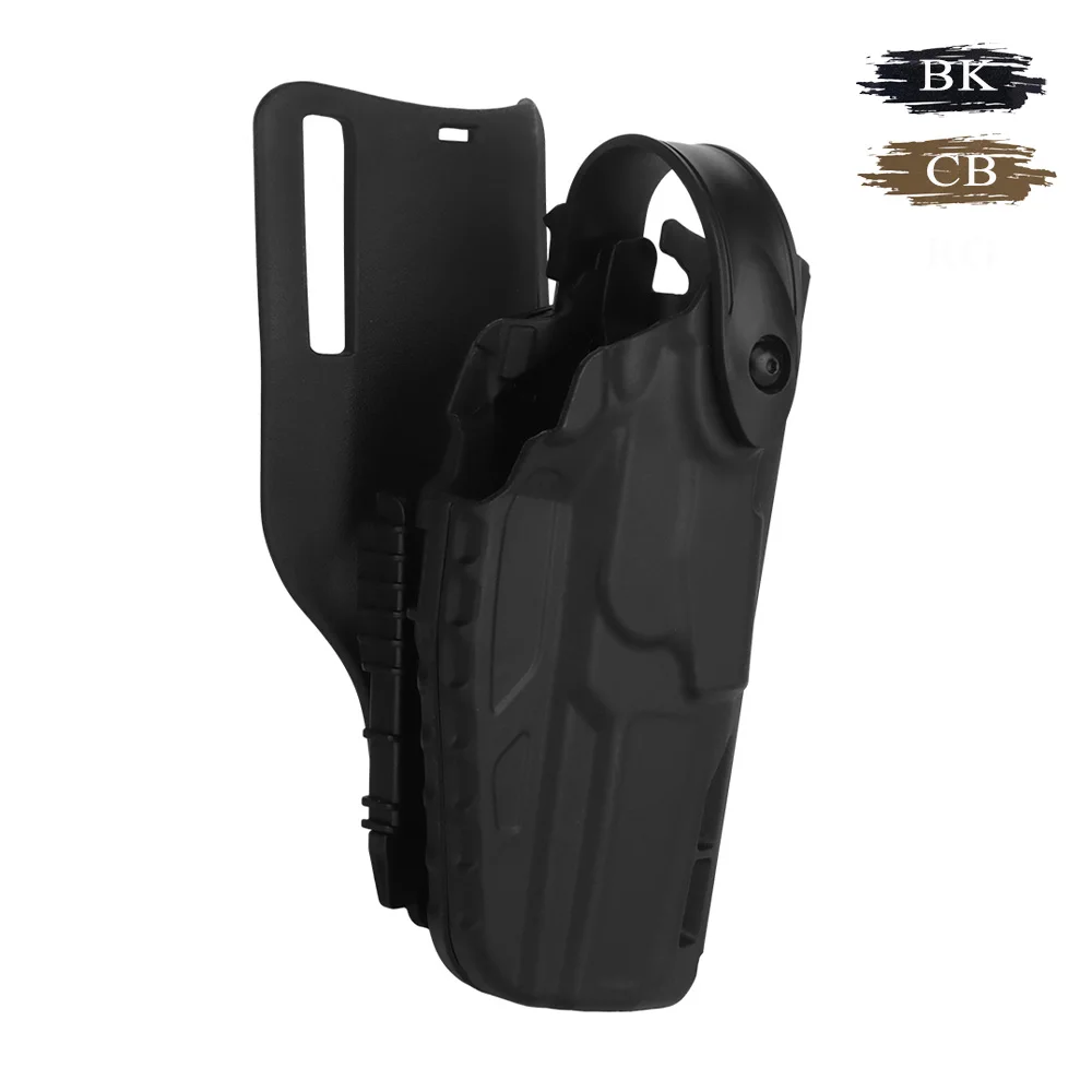 Quick-release Holster P320 M17/M18 Pistol Holster Hunting Accessory Double Safety Lock Box System QLS