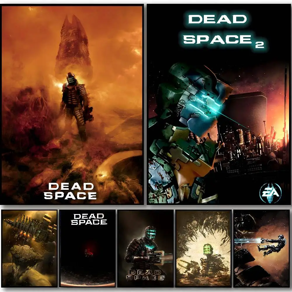 1PC D-Dead Space Movie Poster Self-adhesive stickers are suitable for any wall surface waterproof moisture-proof
