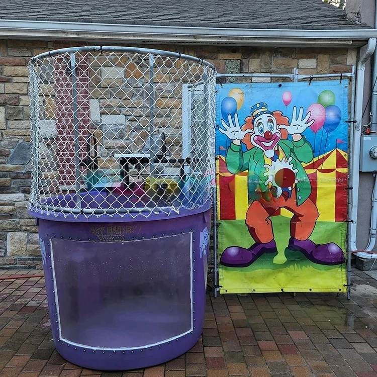

Outdoor Carnival Games Dunk Party Machine Machine Dunk Machine Booth Inflatable Children's Tank