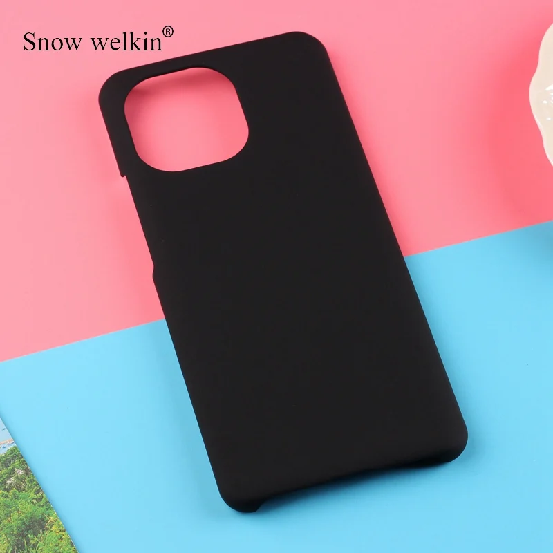 For Xiaomi 12 12T Pro 12X Rubberized Matte Hard Plastic Case For Xiaomi Mi 11 Ultra Lite 5G 11T 11i 11X 13 Pro Back Phone Cover