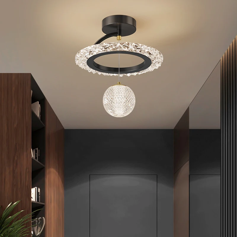 

Bedside chandelier modern minimalist living room wire lamp creative bar bedroom study room entrance light