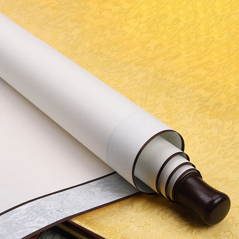 

1Pcs Professional Xuan Paper Blank Scroll For Calligraphy Creation Durable Rice Paper Art Supply