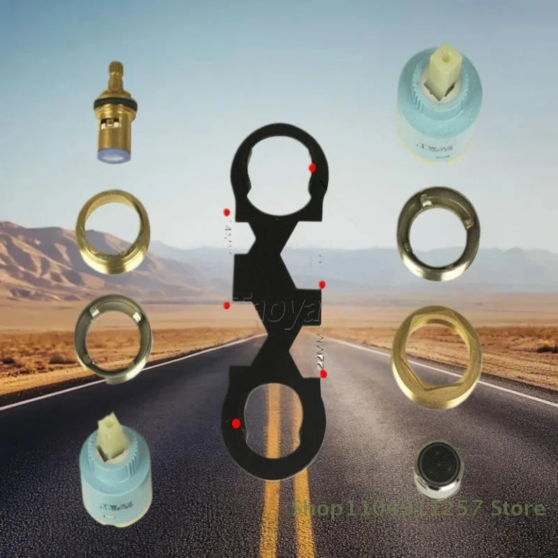 ประแจวาล์วฝักบัวในครัวเรือน, เครื่องมือติดตั้งก๊อกน้ําพร้อมน็อตท่อสําหรับฟองอากาศในห้องน้ํา