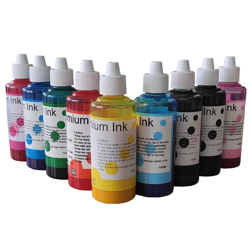 9*100ml Premium Pigment Ink  for Epson 157 T157 T1571-T1579 cartridge Stylus Photo R3000  Printer