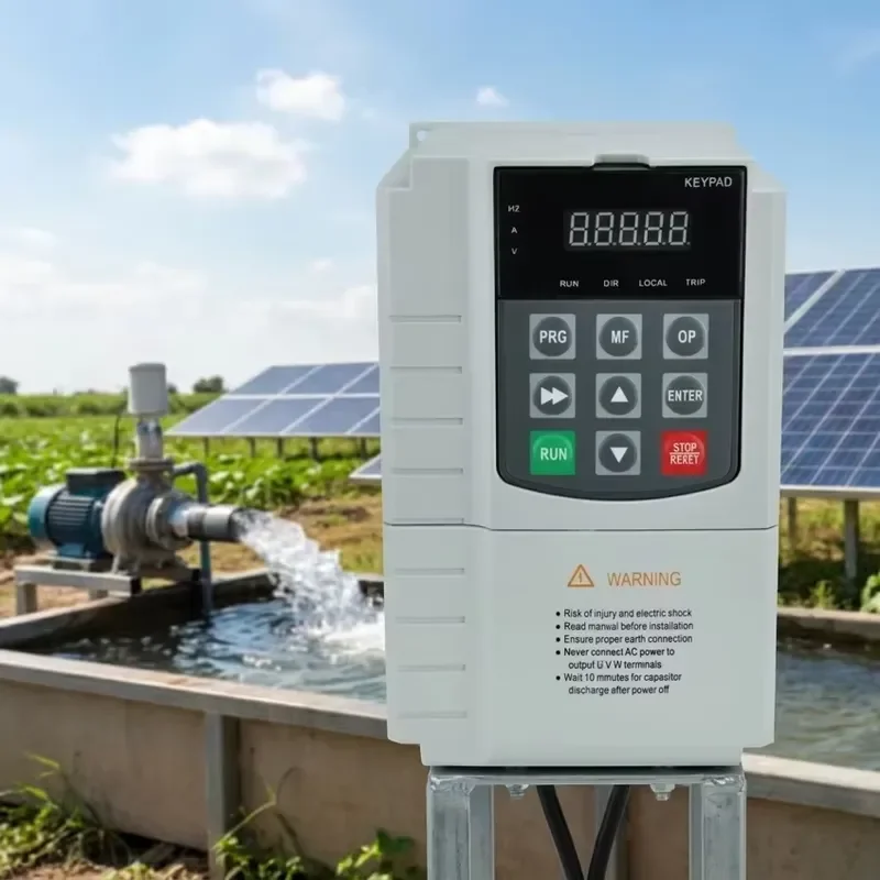 High Performance Solar Hybrid Inverter for Permanent Magnet Synchronous Motor 0.4KW to 110KW Solar Frequency Converter