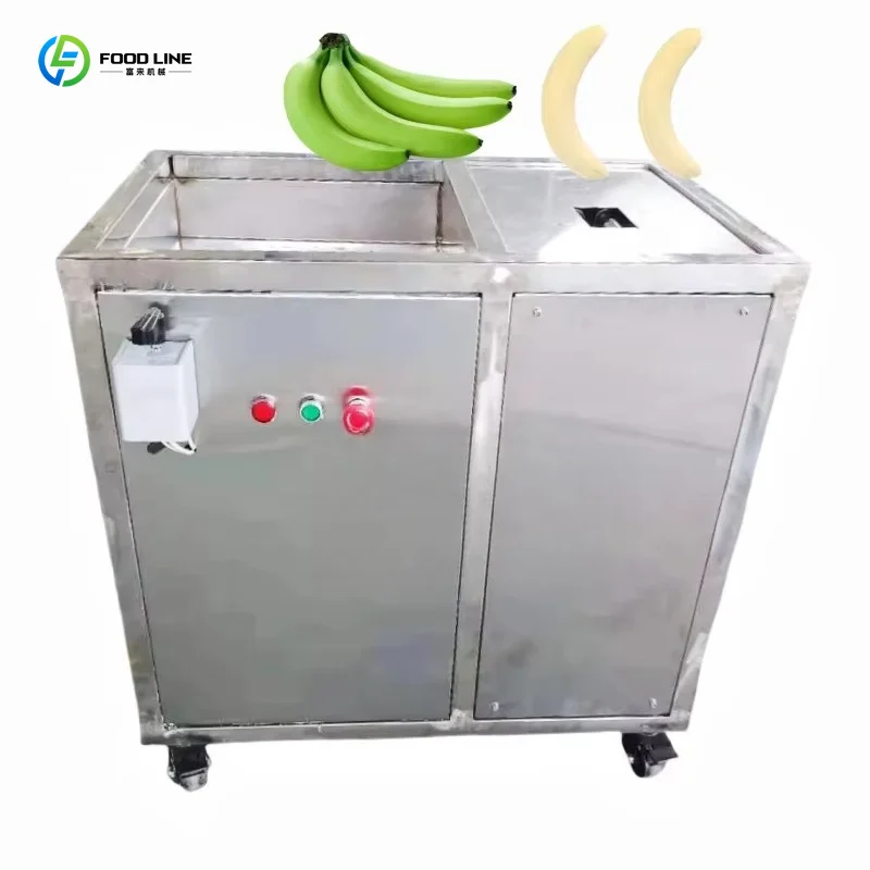 Customized Green Banana And Plantain Peeling Machine For Fruit Processing